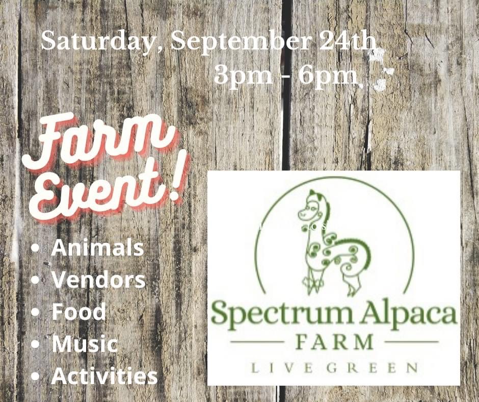 Spectrum Alpaca Farm Day