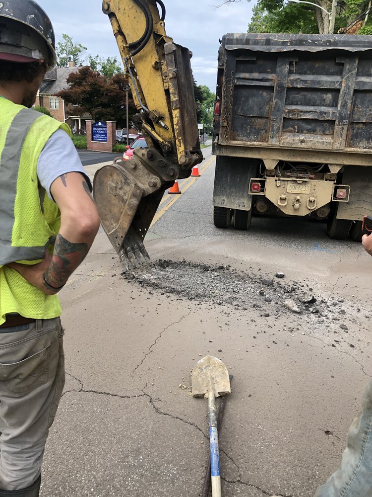 Greenawalt Excavating services.
