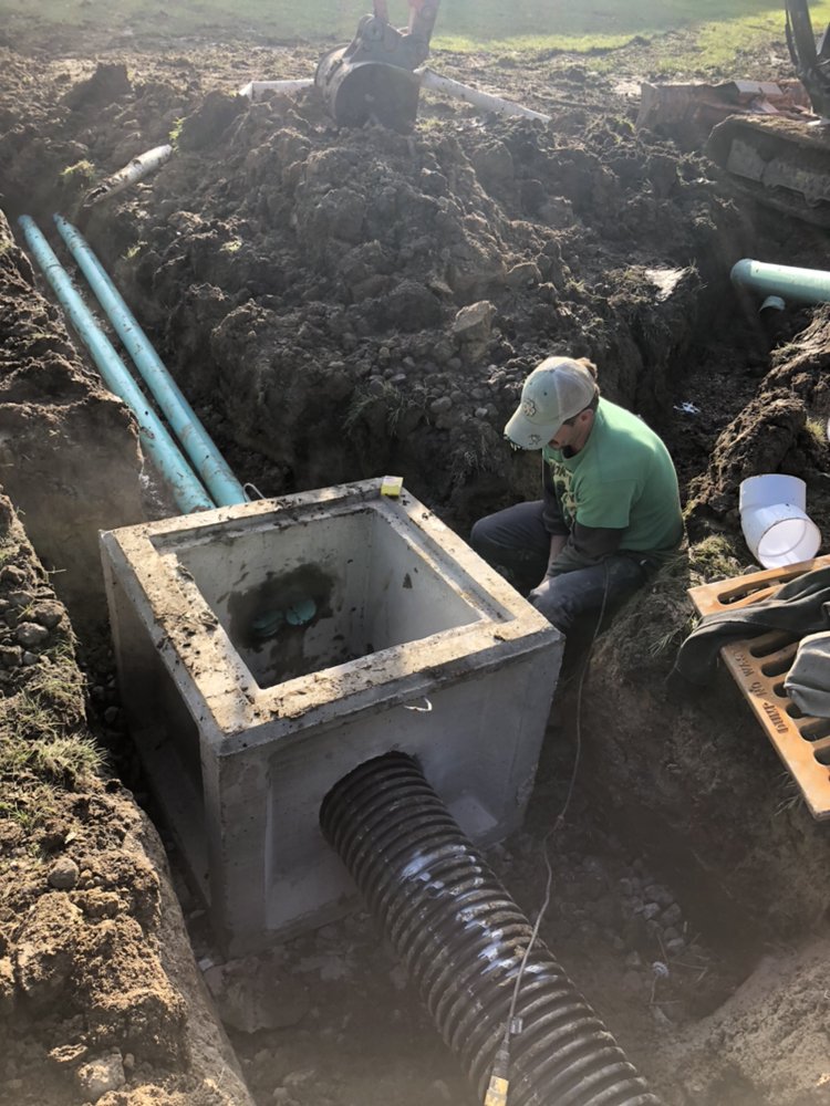 Greenawalt Excavating services.
