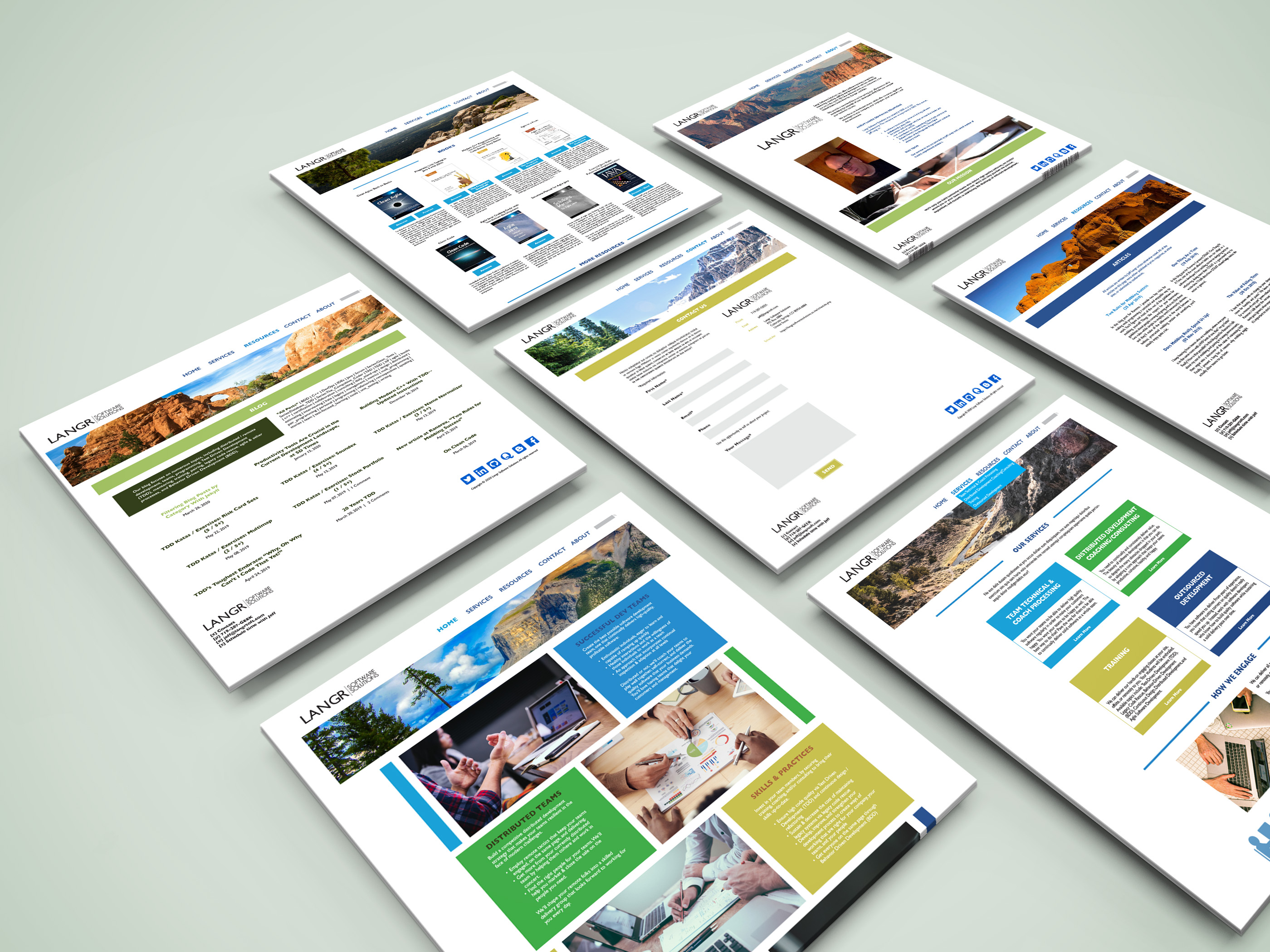 Website design