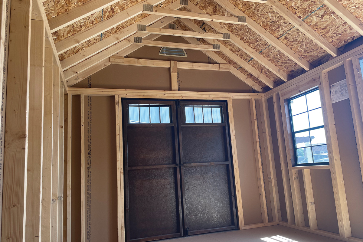 Chalet: Inside Left-Front View