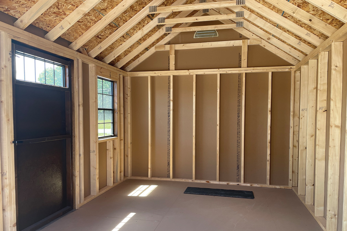 Chalet: Inside Right-Front View