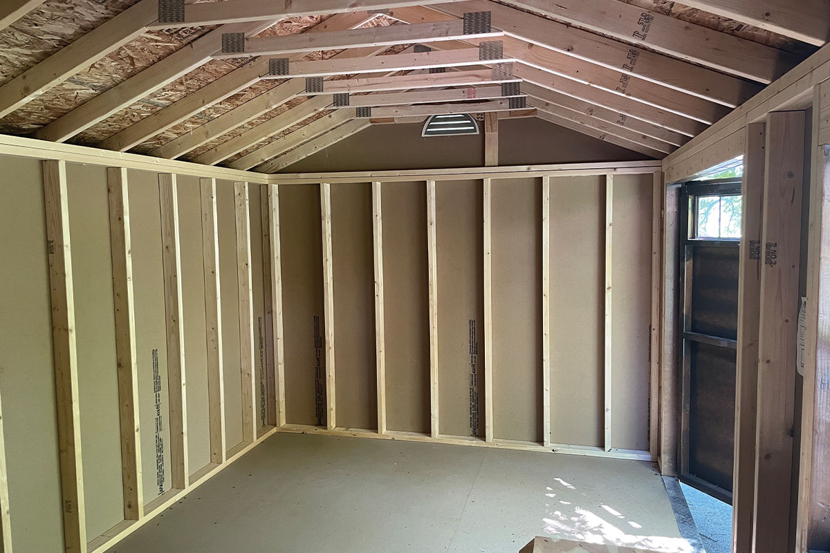 Cottage Workshop: Inside Left-Front View