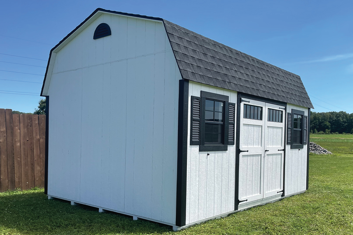 Dutch Barn: Left-Front View