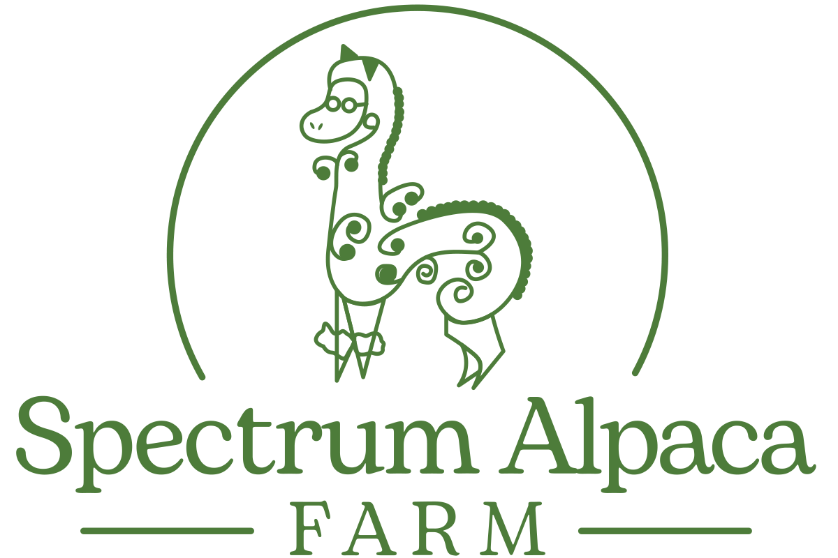 Spectrum Alpaca Farm Logo.