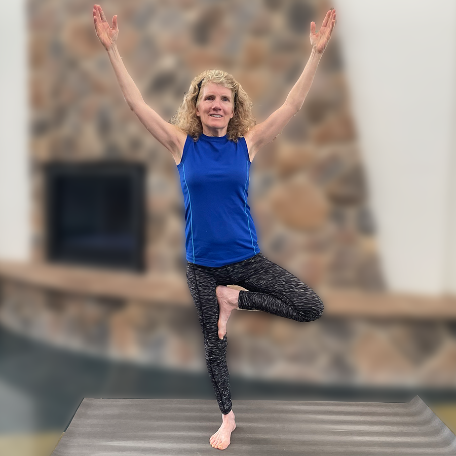 Tree pose at Yoga First.